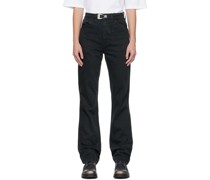 Gray Straight Jeans
