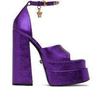 Purple Medusa Aevitas Platform Heeled Sandals