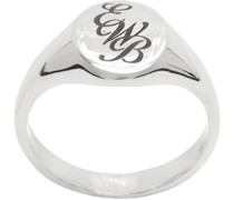 Silver 'EWB' Ring