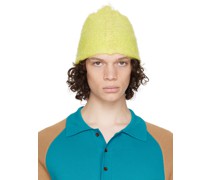 Green Patch Beanie