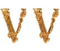 Gold Virtus Earrings
