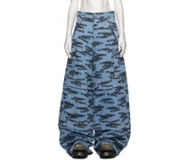 Blue Transformer Jeans