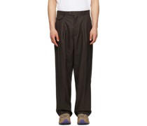 Brown Long Trousers