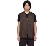 Brown Polarquilt Vest