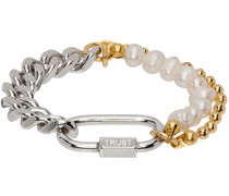 Silver & Gold Link Bracelet