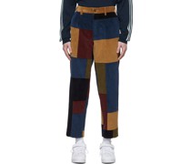 Multicolor Baracuta Edition Patchwork Corduroy Trousers