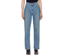 Blue Formal Cut Jeans