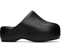 Black Bubble Clogs