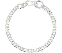 Silver Luc Curb Chain Necklace