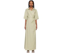 Taupe Sevilla Shirt Midi Dress
