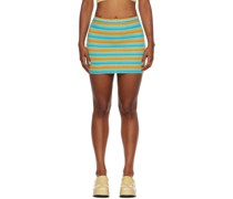 Blue Agra Miniskirt