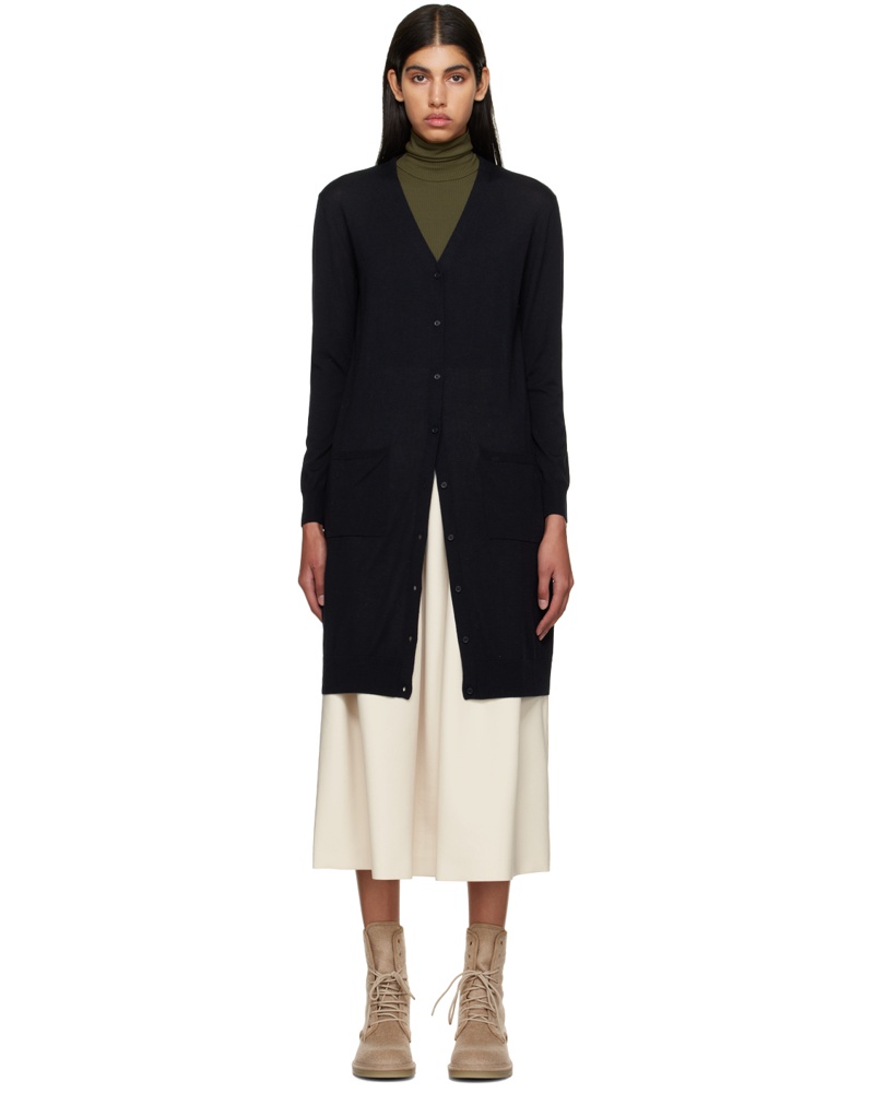 Max Mara Damen Navy Kadiak Cardigan