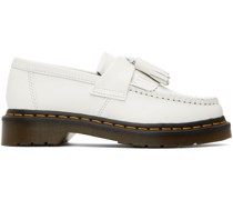 White Adrian Loafers