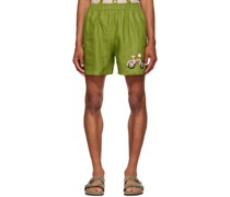 Green Bicycle Shorts