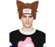 SSENSE Exclusive Brown Chunky Ears Beanie