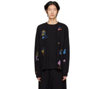 Black Grateful Long Sleeve T-Shirt