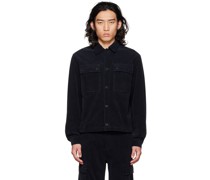 SSENSE Exclusive Navy Flap Pocket Shirt