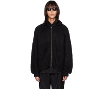 Black Shawl Collar Sweater