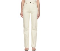 Off-White Stretch Danielle Jeans
