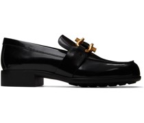 Black Patent Madame Loafers