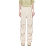 Beige Technical Trousers