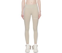 Taupe Training Track Leggings