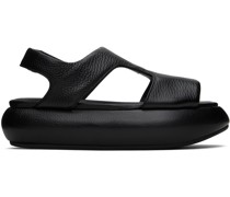 Black Ciambellona Sandals