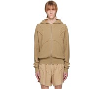 Beige Jordan Barrett Edition Zipped Hoodie