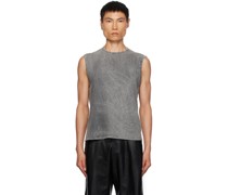 Gray No.33 Tank Top
