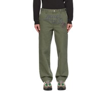 Green 'Never Dead' Trousers