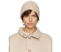 Beige Cloud Beanie
