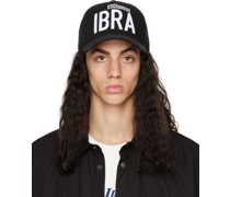 Black & White Ibra Baseball Cap