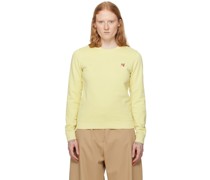 Yellow Bold Fox Head Sweatshirt