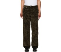 Brown Loose Trousers