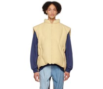 Yellow Clade Down Vest