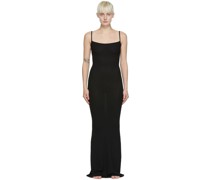 Black Modal Maxi Dress