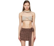 SSENSE Exclusive Beige Peanut Shell Top