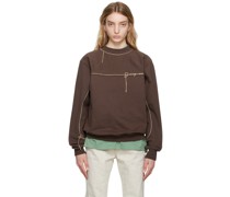 Brown Le Raphia 'Le Sweatshirt Fio' Sweatshirt