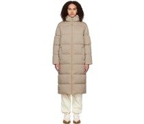 Taupe Serenity Puffer Coat