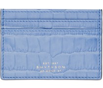 Blue Panama Card Holder