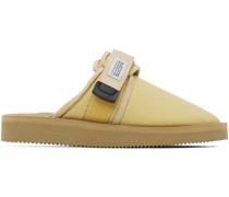 Beige ZAVO-Cab Slippers