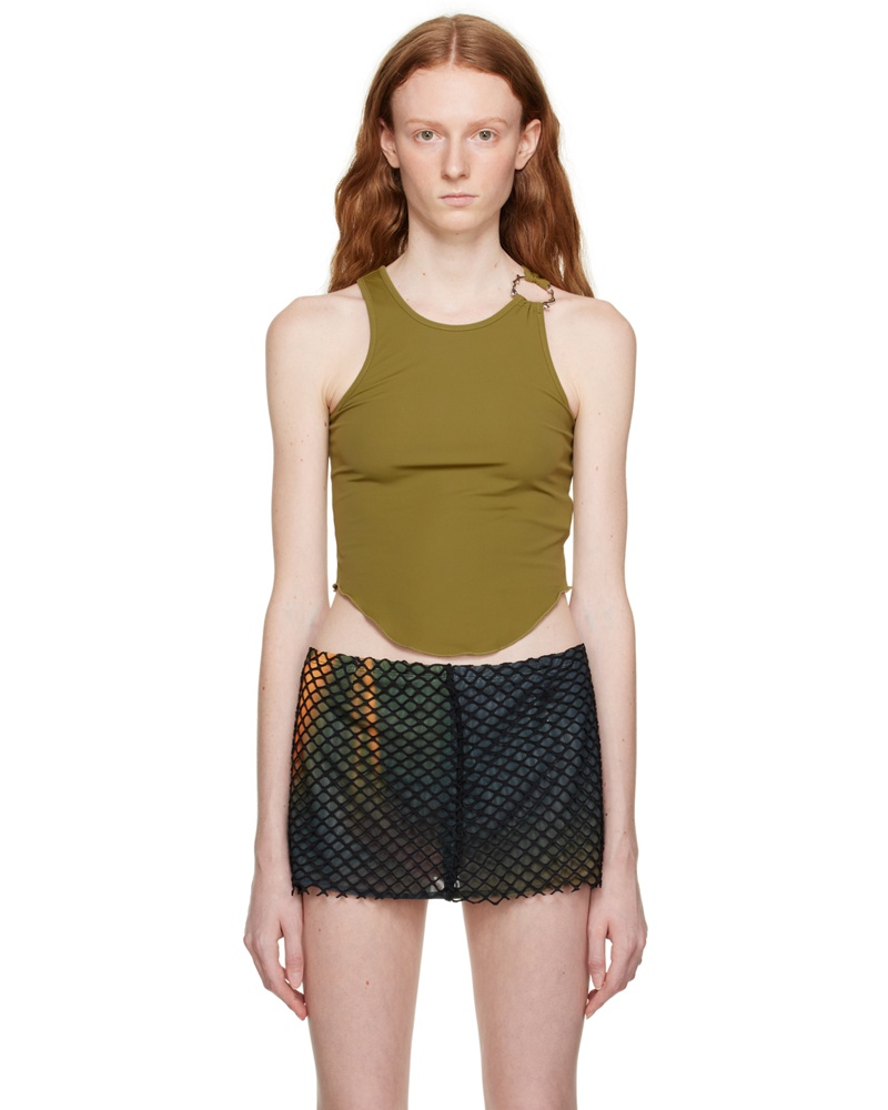 Miaou Damen Green Hannah Jewett Edition Bobbi Tank Top