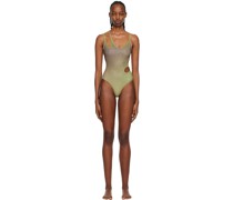 Khaki Sita One-Piece Swimsuit