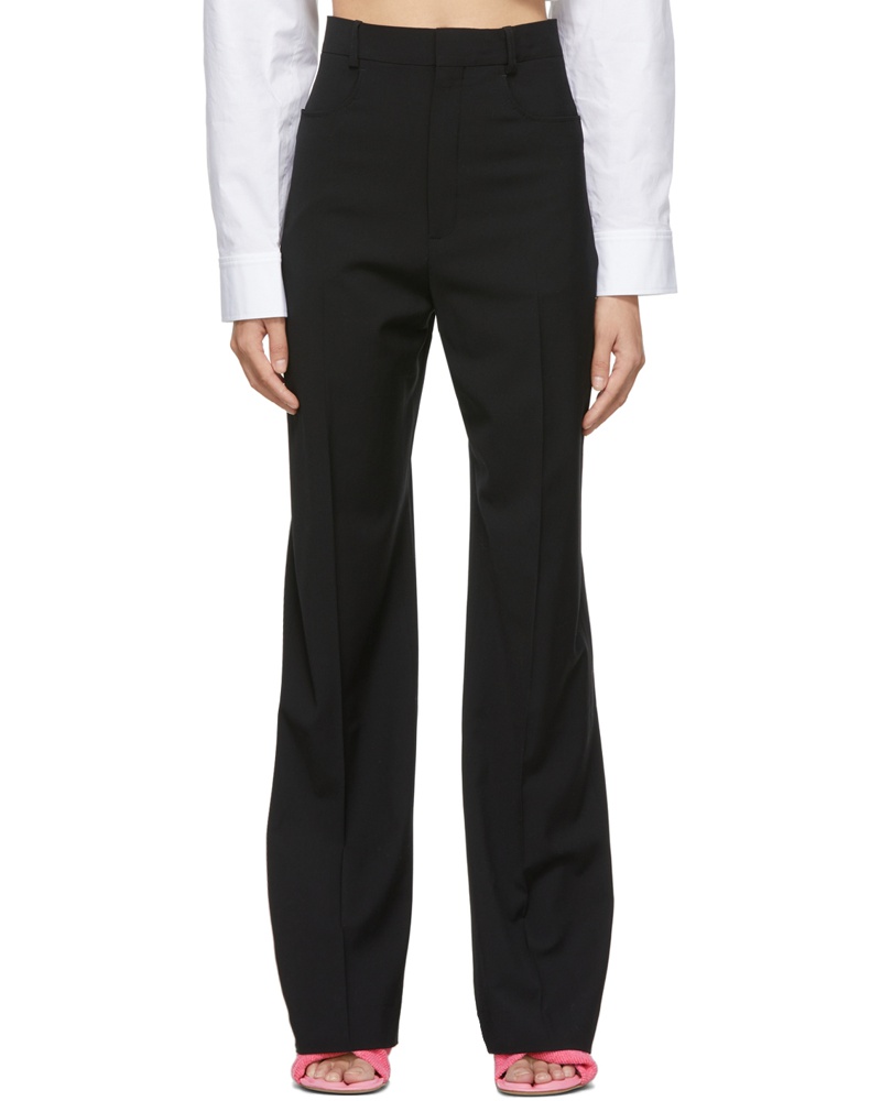 Jacquemus Damen Black 'Le Pantalon Sauge' Trousers