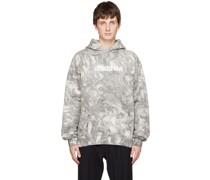 Grey Marble Hoodie
