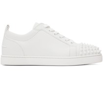 White Louis Junior Spikes Sneakers