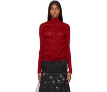 Red Tara Turtleneck