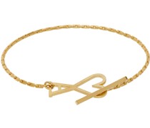 Gold Ami de Cœur Chain Bracelet