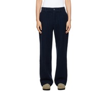 Navy Cuddle Trousers