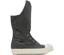 Gray Boot Sneaks Sneakers